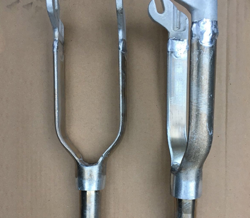鋁合金自行車前叉熱處理加工
